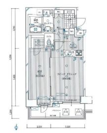 ガリシア錦糸町ステーションフロント 14階 間取り図