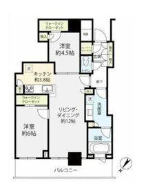 リヴァリエ 6階 間取り図