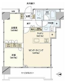 THE YOKOHAMA FRONT TOWER (ザ・ヨコハマフロントタワー) 28階 間取り図