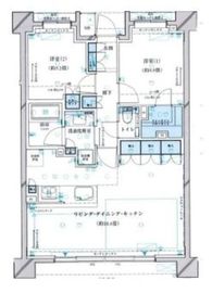 奥沢レジデンス 2階 間取り図