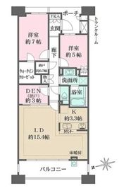 グランエスタ 10階 間取り図