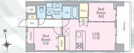 カームライズ 802 間取り図