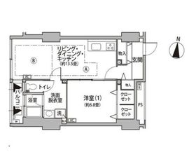 東雲キャナルコートCODAN 12-808 間取り図