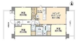 バウス湘南台 3階 間取り図