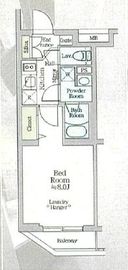 アイルプレミアム西新宿 2階 間取り図