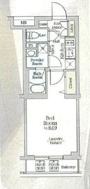 アイルプレミアム西新宿 2階 間取り図