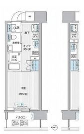 セントラーレ新城 1103 間取り図