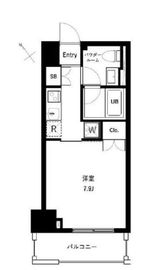 オーキッドレジデンス浜田山 402 間取り図