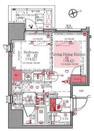 CONOE本郷三丁目 7階 間取り図