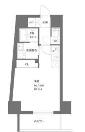 イマーレ富久町 1103 間取り図