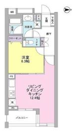 デュエット北千住マキア 312 間取り図