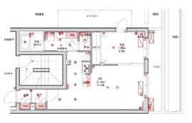 ハーモニーレジデンス品川大井町 501 間取り図