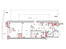 ハーモニーレジデンス品川大井町 503 間取り図