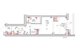 ハーモニーレジデンス品川大井町 303 間取り図
