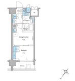 ルフォンプログレ西大井プレミア 311 間取り図