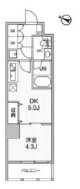 コンフォリア・リヴ志村三丁目 208 間取り図