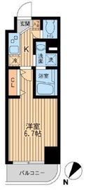 HF関内レジデンス 609 間取り図