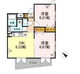 LAPiS目黒本町 (ラピス目黒本町) 104 間取り図