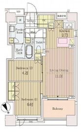 ティサージュ荻窪 7階 間取り図