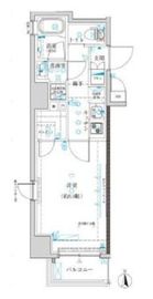 ヴァースクレイシア菊川ステーションサイト 3階 間取り図