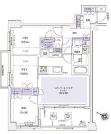 KDXレジデンス横濱紅葉坂 603 間取り図