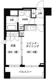 PORTO PARTIRE YOKOHAMA 4階 間取り図