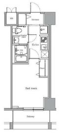 エルプレイス住吉Ⅱ 607 間取り図