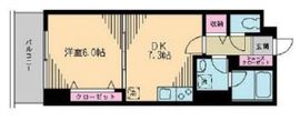 クレドラテース白河 308 間取り図