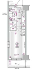 ガーラ・グランディ木場 4階 間取り図