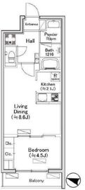 ディオスプラド 104 間取り図