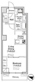 ディオスプラド 307 間取り図