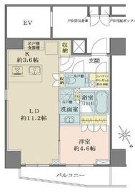 ザ・パークハウス北青山 2階 間取り図