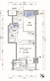 ラティエラ横濱大通り公園 902 間取り図