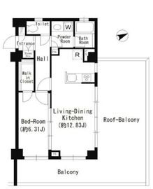 フォリアージュ青葉台 415 間取り図