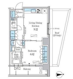 パークアクシス池田山 226 間取り図