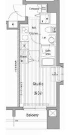 ガーラグランディ横濱桜木町 7階 間取り図