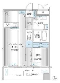 パークスリー高円寺 2階 間取り図