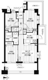 パークビューステージ東陽町 10階 間取り図