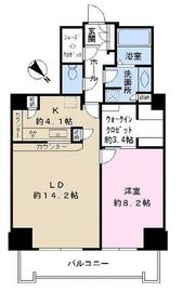 トルナーレ日本橋浜町 27階 間取り図