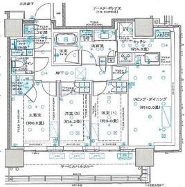 THE YOKOHAMA FRONT TOWER (ザ・ヨコハマフロントタワー) 18階 間取り図