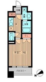 KDXレジデンス神楽坂 704 間取り図