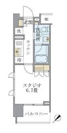 アパートメンツ千駄木 1104 間取り図