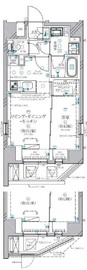 ディアレイシャス赤羽 1階 間取り図