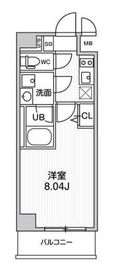 ALTERNA西大島 (オルタナ西大島) 202 間取り図