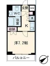 メイクスデザイン門前仲町 503 間取り図