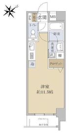 アールケープラザ横浜関内 2階 間取り図