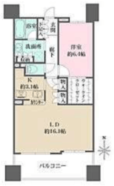 パークハウス猿江恩賜公園 11階 間取り図