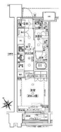 パークホームズ横濱関内 2階 間取り図