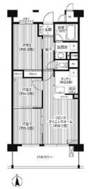 ピエス綱島 611 間取り図