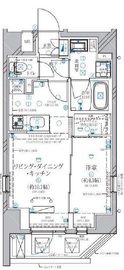 ディアレイシャス赤羽 10階 間取り図
